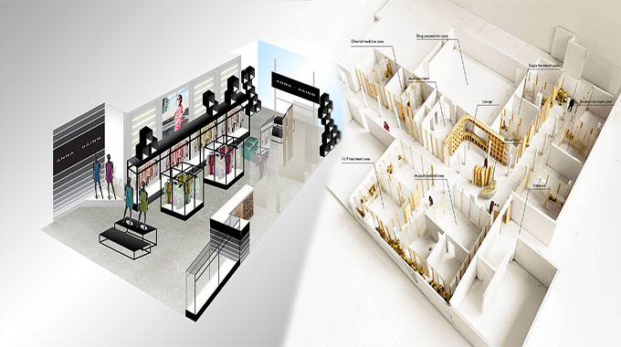 Fashion Design Studio Floor Plan