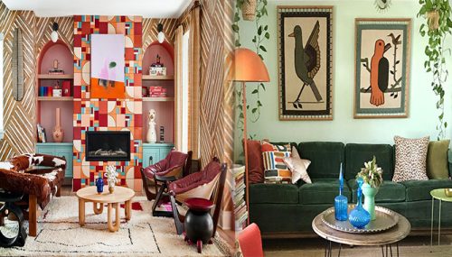 Colorful and Eclectic Living Room Decor Tips