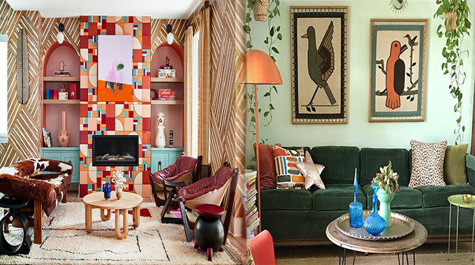 Colorful and Eclectic Living Room Decor Tips