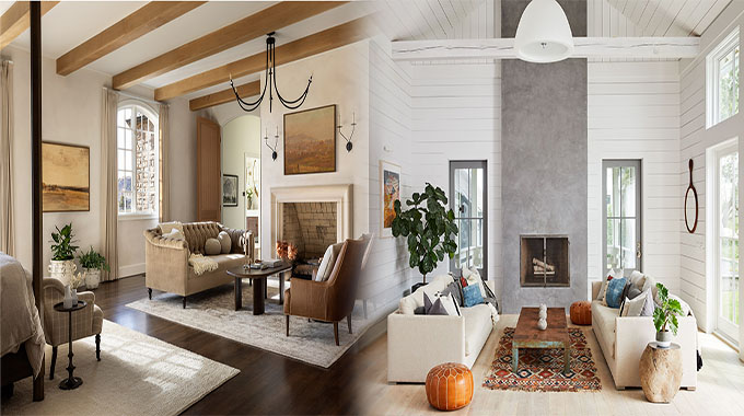 Modern Farmhouse Living Room Decor Inspiration