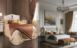 Embrace Timeless Elegance: Luxury Classic Bedroom Furniture Sets with Carved Details