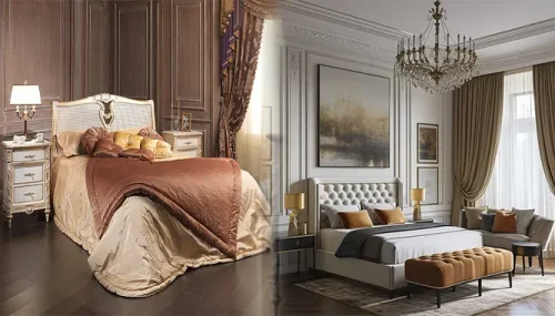 Embrace Timeless Elegance: Luxury Classic Bedroom Furniture Sets with Carved Details