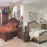 Traditional Wooden Bedroom Furniture Sets with Antique Finishes