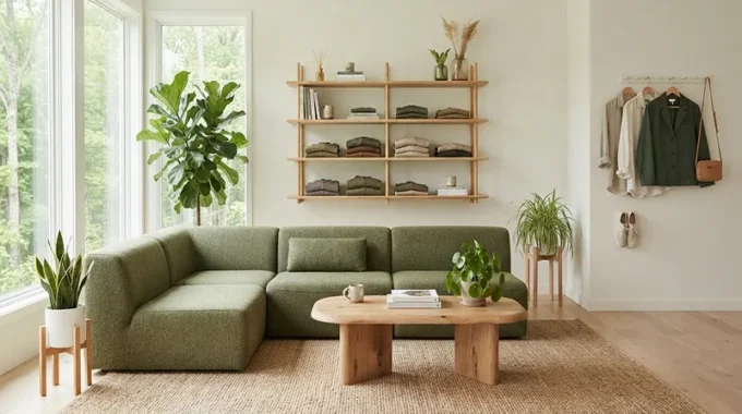 Eco-Conscious Green Fashion Furniture Design Trends for Living Rooms