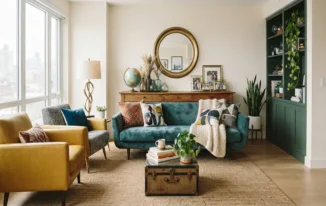 Modern Eclectic Home Decoration Ideas for Small Apartments