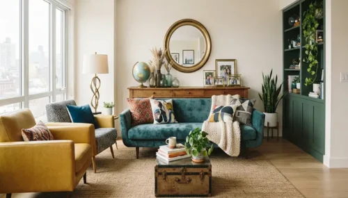 Modern Eclectic Home Decoration Ideas for Small Apartments