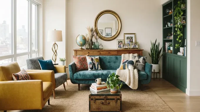 Modern Eclectic Home Decoration Ideas for Small Apartments